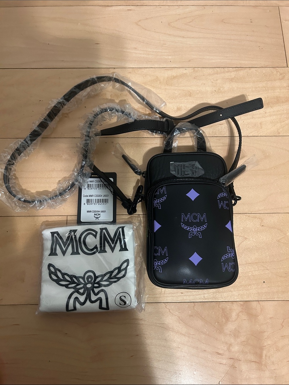 MCM Crossbody Phone Case.